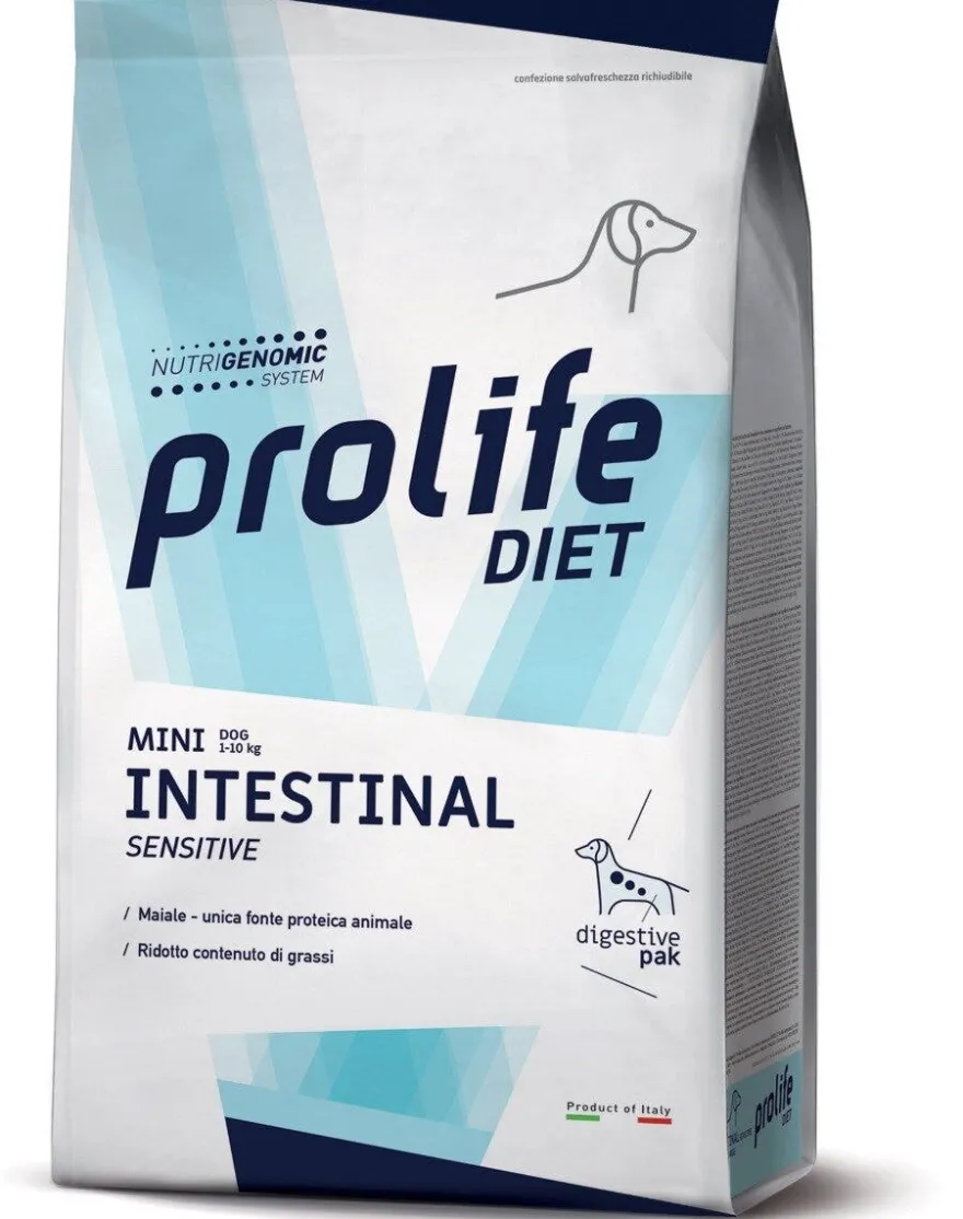Prolife Dog Diet Intestinal Sensitive Cibo Secco Per Cani Taglia Mini Sacco 500g