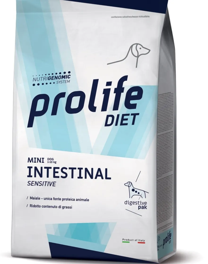 Prolife Dog Diet Intestinal Sensitive Cibo Secco Per Cani Taglia Mini Sacco 500g