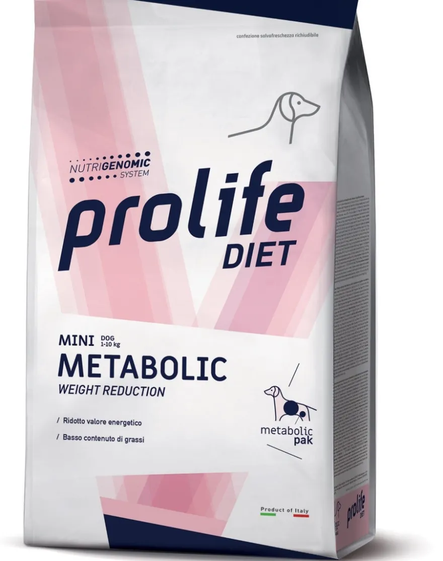 Prolife Dog Diet Metabolic Cibo Umido Per Cani Adulti Taglia Mini Sacco 500g