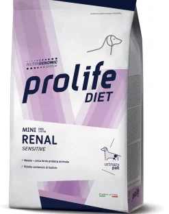 Prolife Dog Diet Renal Sensitive Cibo Secco Per Cani Taglia Mini Sacco 1,5kg