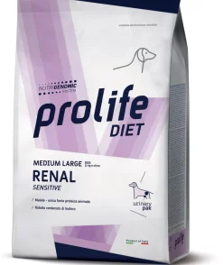 Prolife Dog Diet Renal Sensitive Cibo Secco Per Cani Taglia Media/Grande Sacco 2kg