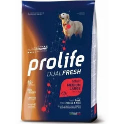Prolife Dog Dual Fresh Adult Medium/Large Goose & Rice 12Kg