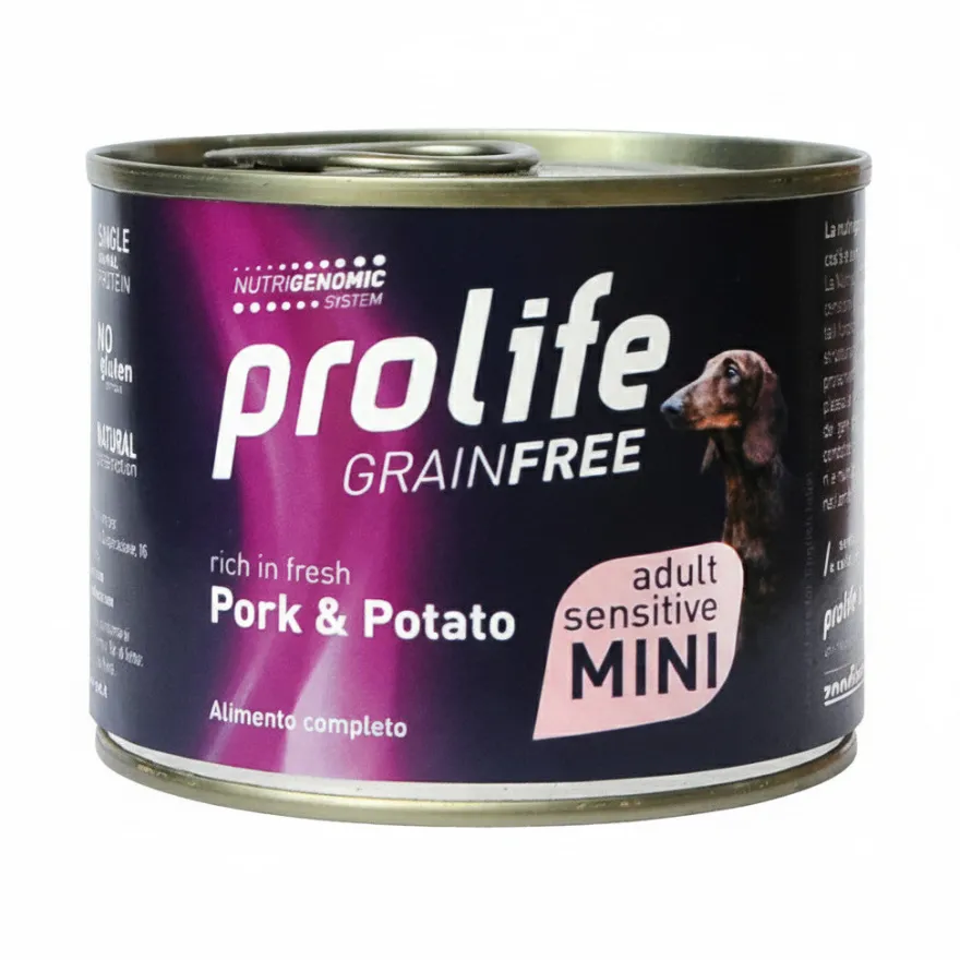 Prolife Dog Grain Free Adult Pork & Potato Mini 200 g