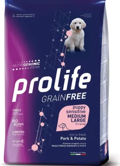 Prolife Dog Grain Free Puppy Pork&potato Mini 200 g