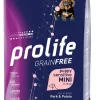 Prolife Dog Grain Free Sensitive Pork & Potato Cibo Secco Per Cani Cuccioli Taglia Mini Sacco 2Kg