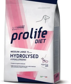 Prolife Dog Hydrolysed Hypoallergenic Cibo Secco Agnello Per Cani Taglia Media/Grande Sacco 8kg