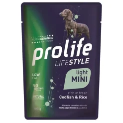 Prolife Dog Lifestyle Adult Light Codfish & Rice Mini 100 g