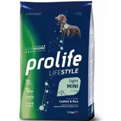 Prolife Dog Life Style Adult Mini Light Codfish & Rice 7Kg