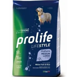 Prolife Dog Life Style Mature Medium/Large White Fish & Rice 2,5Kg