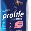 Prolife Dog Sensitive Agnello e Riso Adult Mini 2kg
