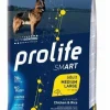 Prolife Dog Smart Chicken & Rice Cibo Secco Per Cani Adulti Taglia Medium/Large Sacco 2,5 Kg
