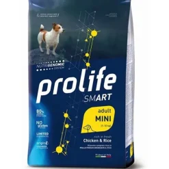 Prolife Dog Smart Chicken & Rice Cibo Secco Per Cani Adulti Taglia Medium/Large Sacco 2,5 Kg