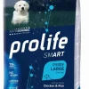 Prolife Dog Smart Chicken & Rice Cibo Secco Per Cani Cuccioli Taglia Grande Sacco 2,5 Kg