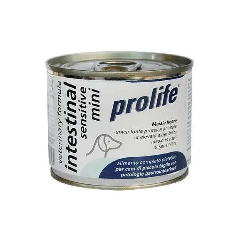 Prolife Intestinal Sensitive Mini Cibo Umido Per Cani Taglia Piccola Lattina 200g