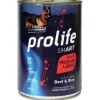 Prolife Smart Manzo Fresco Con Riso Cibo Umido Per Cani Adulti Taglia Media/Grande Lattina 800g