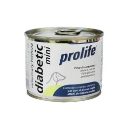 Prolife Veterinary Diabetic Mini Cibo Umido Per Cani Taglia Piccola Lattina 200g