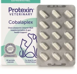 Protexin Veterinary Cobalaplex Integratore per Cani e Gatti 60 Capsule