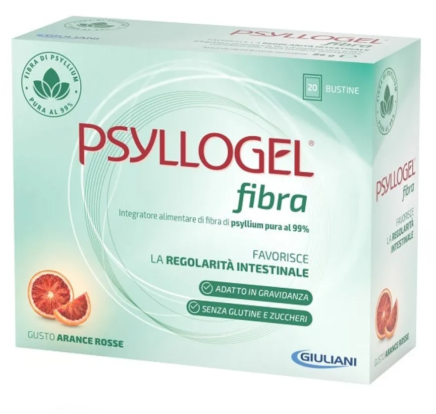 Psyllogel Fibra Arance Rosse 20 Buste