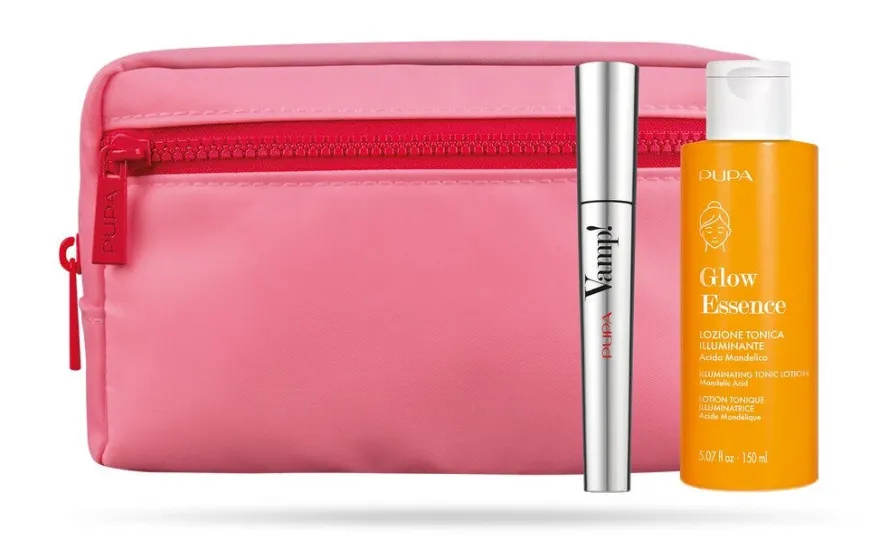 Pupa Kit Vamp! Mascara + Lozione Tonica Glow Essence