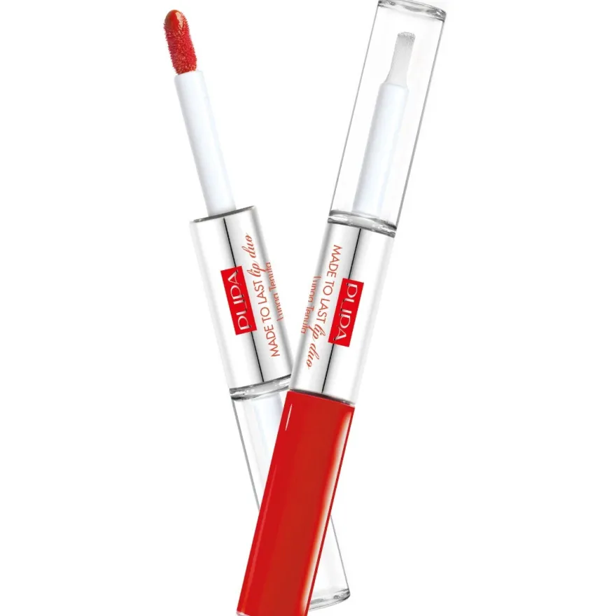 Pupa Made To Last Lip Duo Rossetto Liquido 018 Imperial Red 4ml