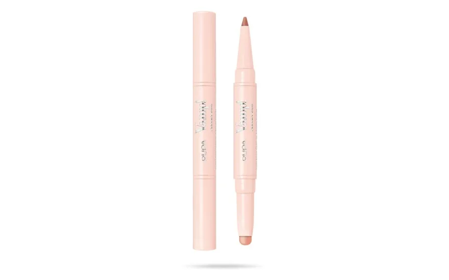 Pupa Vamp! Creamy Duo Matita Labbra Contouring & Rossetto Brillante 006 Deep Rose