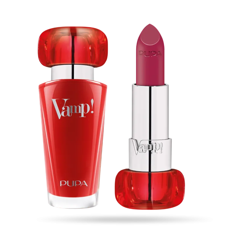 Pupa Vamp! Lipstick Rossetto Volumizzante 3,5g Black Cherry 201