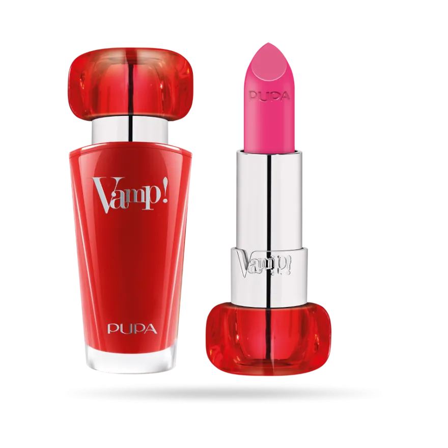 Pupa Vamp! Lipstick Rossetto Volumizzante 3,5g Fuchsia Addicted 203