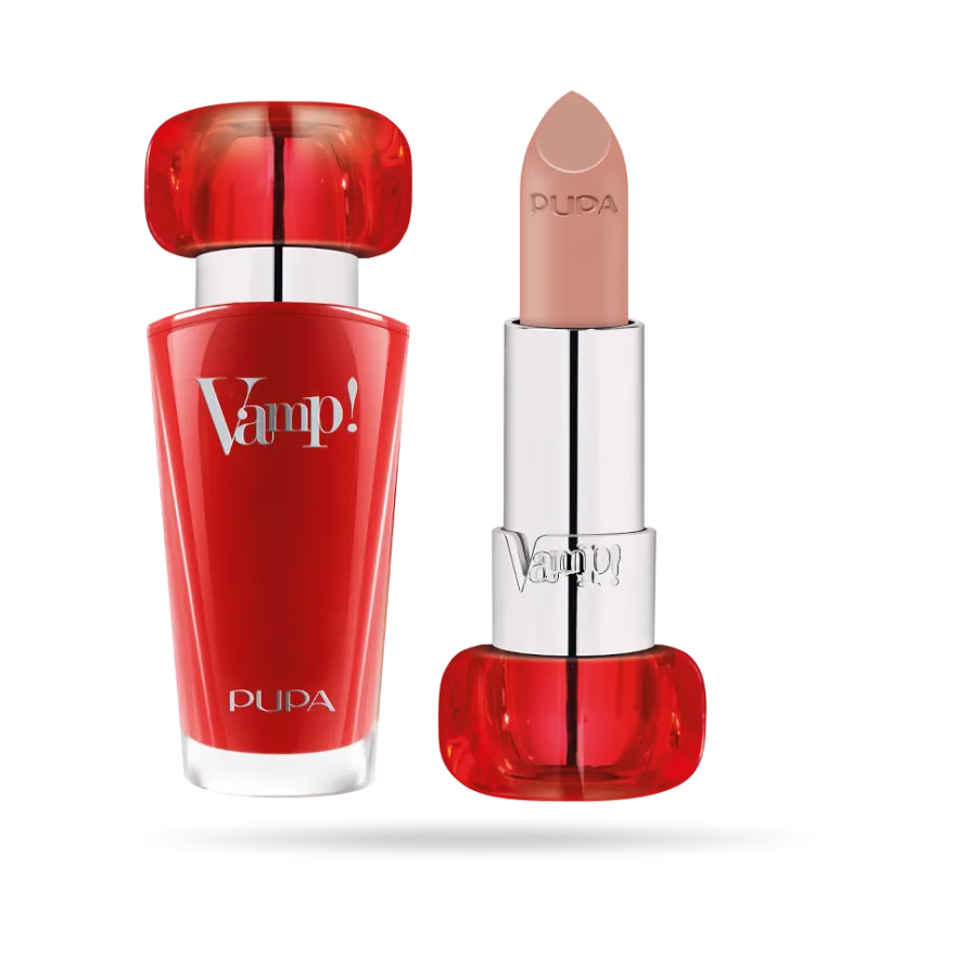 Pupa Vamp! Lipstick Rossetto Volumizzante 3,5g Naked Skin 100