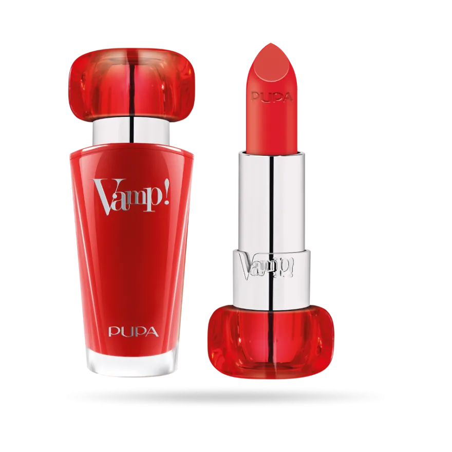 Pupa Vamp! Lipstick Rossetto Volumizzante 3,5g True Orange 305
