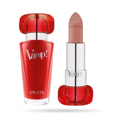 Pupa Vamp! Lipstick Rossetto Volumizzante 3,5g Warm Nude 201