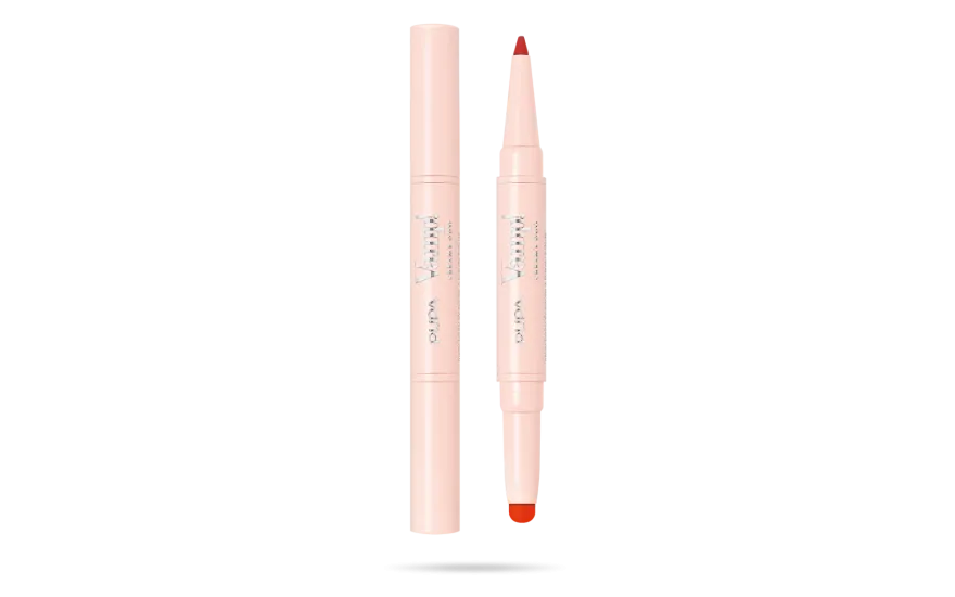 Pupa Vamp! Matita Labbra Contouring & Rossetto Brillante 011 Orange Red