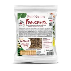 PuraNatura Tenerosi Maiale Cibo Secco Cuccioli Sacco 200g