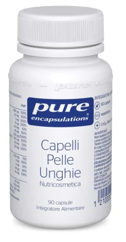 Pure Encapsulations Capelli Pelle Unghie 90 Capsule