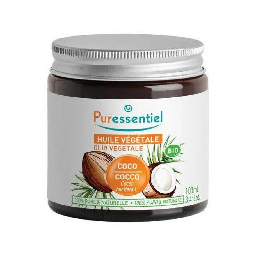 Puressentiel Olio Vegetale Di Cocco Bio 100ml
