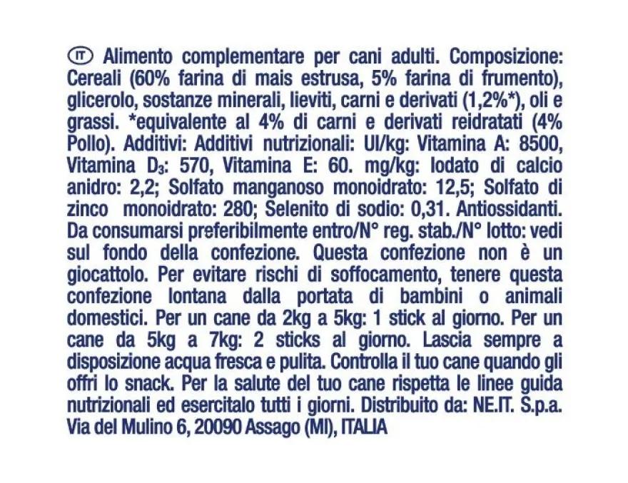 Purina Dentalife Snack Daily Oral Care Per Cani 2 - 7kg Taglia Mini 21 Stick