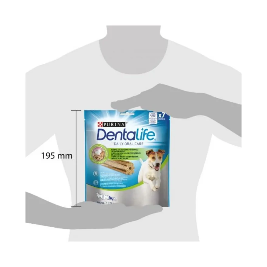 Purina Dentalife Snack Daily Oral Care Per Cani 7 - 12kg Taglia Small 7 Stick