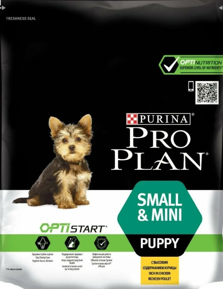 Purina Pro Plan Opti Start Small & Mini Puppy Crocchette Gusto Pollo 700g