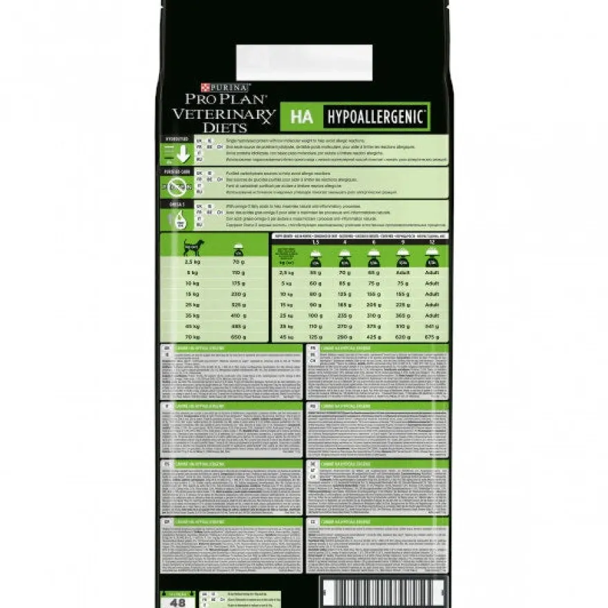 Purina Pro Plan Veterinary Diets Secco Cane HA Hypoallergenic Sacco 11kg