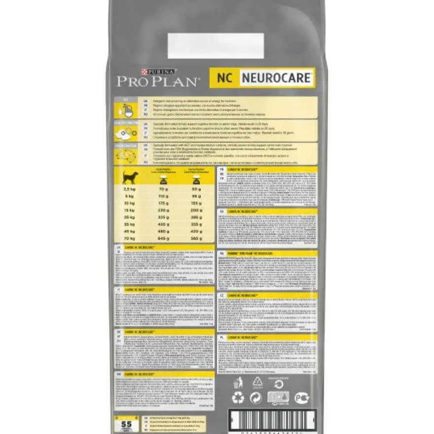 Purina Pro Plan Veterinary Diets Secco Cane NC Neurocare Sacco 12kg