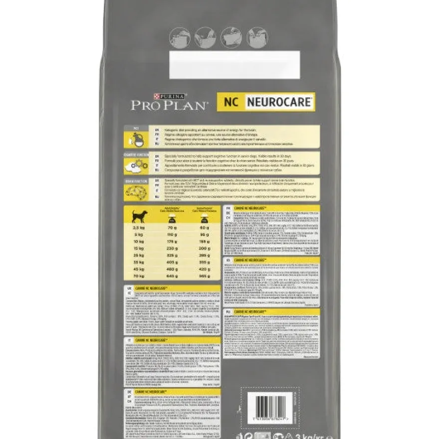 Purina Pro Plan Veterinary Diets Secco Cane NC Neurocare Sacco 3kg