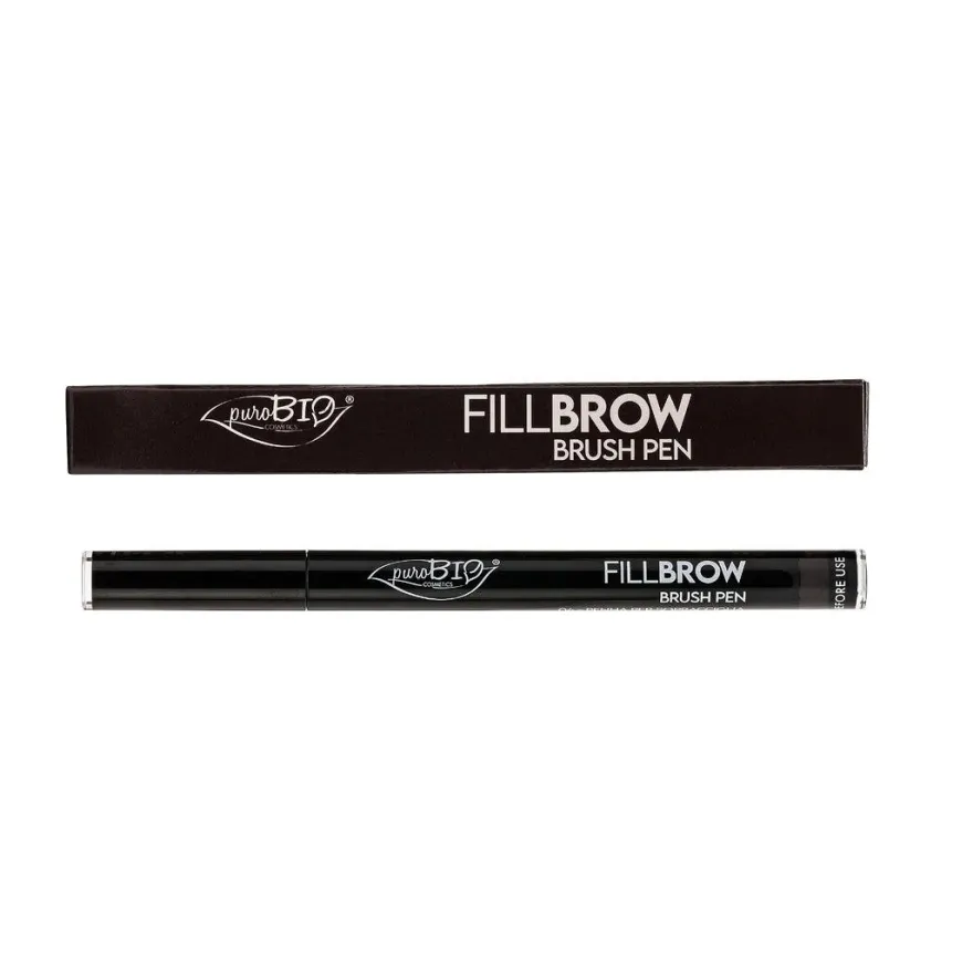 Purobio Fillbrow Penne Sopracciglia 04 Nero Soft