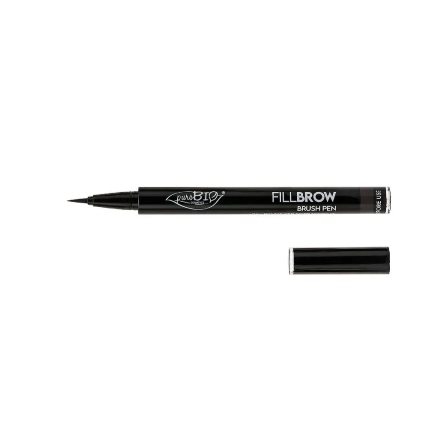 Purobio Fillbrow Penne Sopracciglia 04 Nero Soft