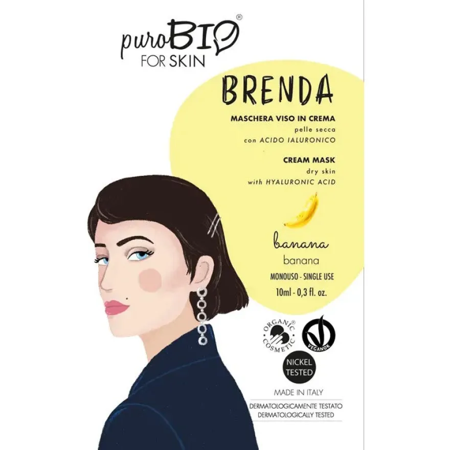 Purobio For Skin Brenda Maschera 02 Profumazione Banana 10ml
