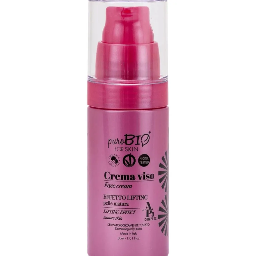 Purobio For Skin Crema Viso Effetto Lifting Pelle Matura 30ml
