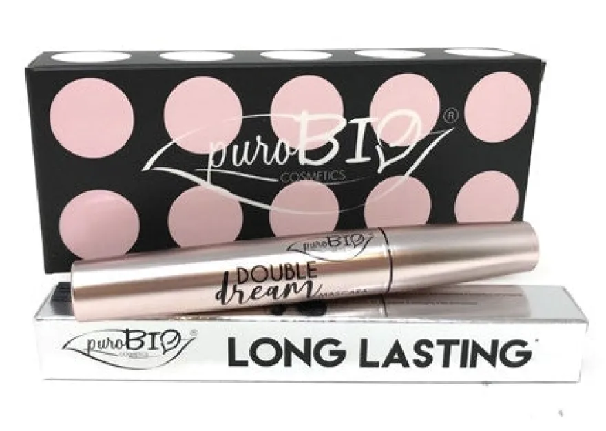 Purobio Kit Mascara Double Dream + Matita Nera Long Lasting