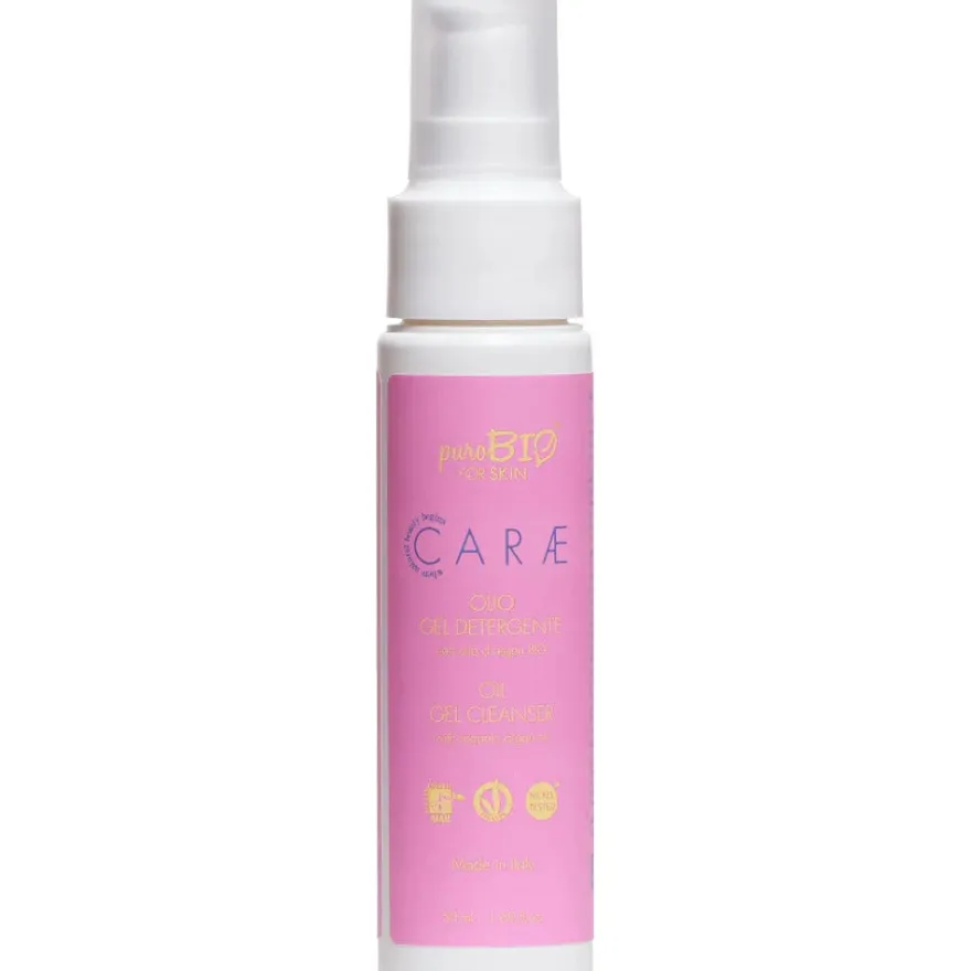 Purobio Linea Carae Olio Gel Detergente Viso 50ml