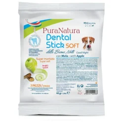 PuroNatura Dental Stick Soft Buonanotte Cani Taglia Mini 7 pezzi
