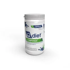 Q.Vet Q. Diet Compensa Integratore Per Cani/Gatti 120 Capsule