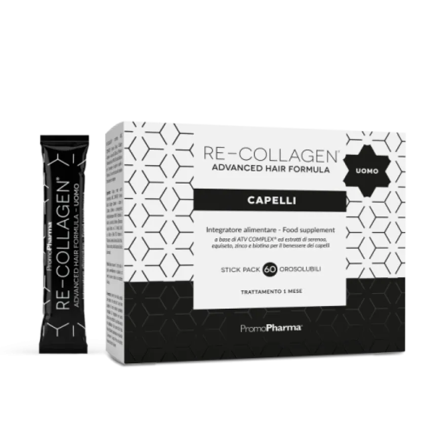 Re-Collagen Advanced Hair Formula Uomo 60 Stick