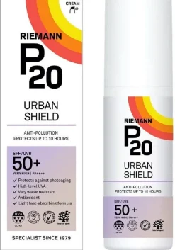 Riemann P20 Protezione Solare Urban Shield 50ml SPF50+